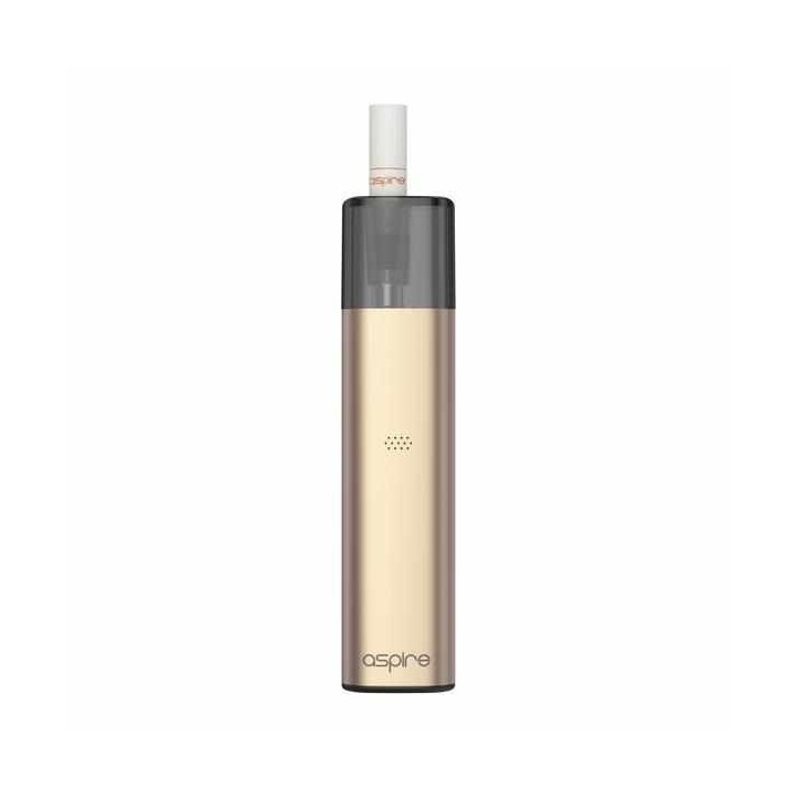 Aspire Vilter Pod Mod altın rengi, şık ve kompakt elektronik sigara.