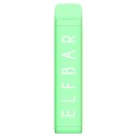 Elf Bar NC600 Watermelon Energy yeşil tek kullanımlık elektronik sigara.