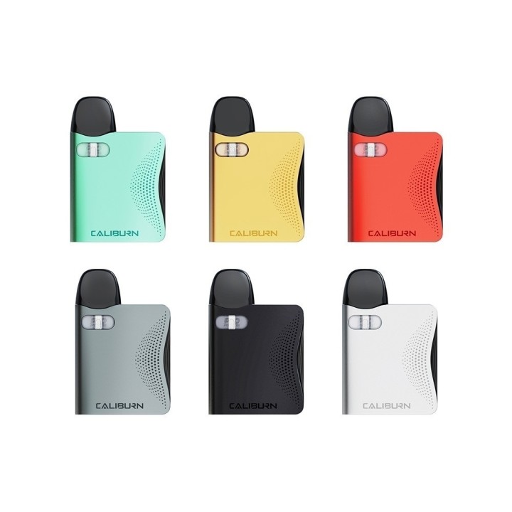 Uwell Caliburn AK3 Pod Mod çeşitleri: Mint, Sarı, Kırmızı, Gri, Siyah, Beyaz.