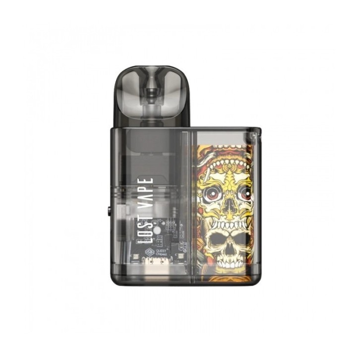 Lost Vape Ursa Baby Pod Mod şeffaf iskelet desenli elektronik sigara.