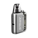 Voopoo Argus P1 Pod Mod gri, kompakt elektronik sigara cihazı.