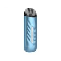 Vaporesso Osmall 2 Pod Mod mavi renkli, dalgalı tasarımlı elektronik sigara.