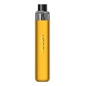 GeekVape Wenax K1 Pod Mod altın renkli, ince ve taşınabilir elektronik sigara.