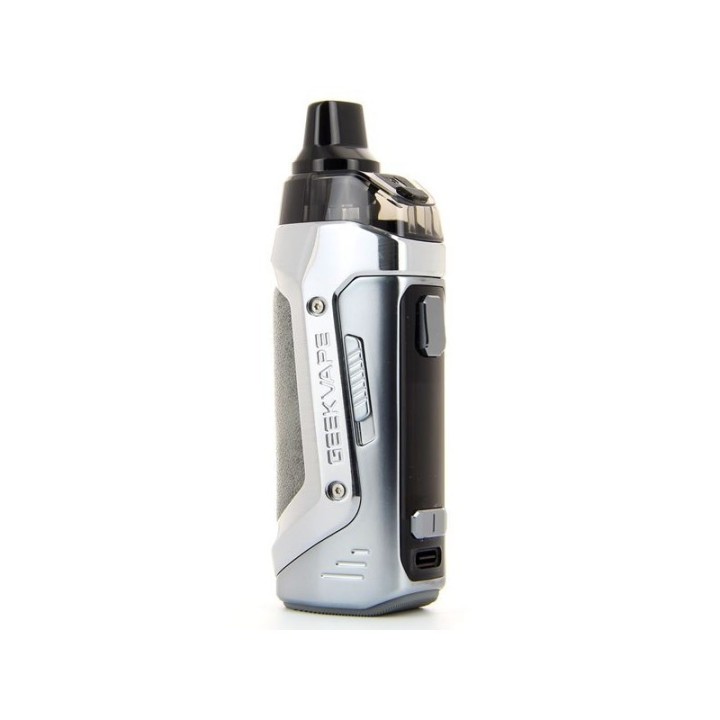 GeekVape B60 Pod Mod Gümüş renkli, dayanıklı AIO elektronik sigara