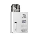 Lost Vape Ursa Baby Pro Pod Mod Beyaz, dijital ekranlı kompakt elektronik sigara.