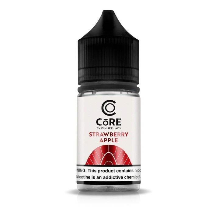 Dinner Lady Core Strawberry Apple Salt Likit Beyaz Şişe