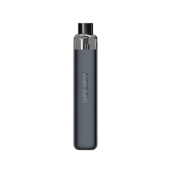 GeekVape Wenax K1 SE Pod Mod koyu gri, ince ve şık elektronik sigara.