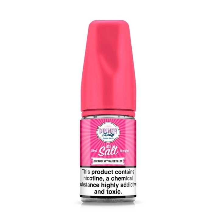 Dinner Lady Çilek Karpuz Salt Likit 30ml Pembe Şişe