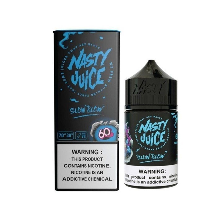 Nasty Juice Slow Blow E Likit 60ml (70/30 VG/PG)
