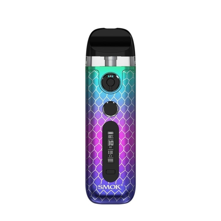 Smok Novo 5 Pod Mod Mor-Mavi Degradeli Balık Pul Desenli