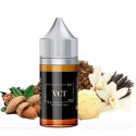 Saltica VCT Salt Likit şişe, badem, vanilya ve tütün aromalı.