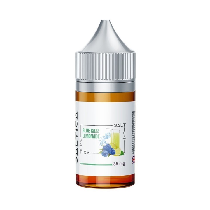 Saltica Blue Razz Lemonade Salt Likit 35 mg amber şişe