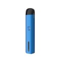 Uwell Caliburn G Pod Mod mavi, çizgili gövde, kompakt elektronik sigara