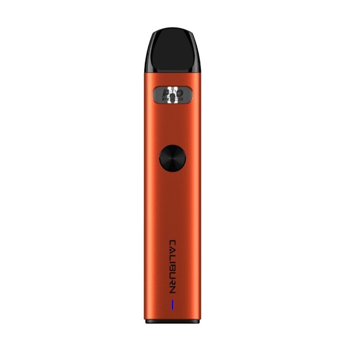Uwell Caliburn A2 Pod Mod turuncu renk, kompakt ve şık elektronik sigara.