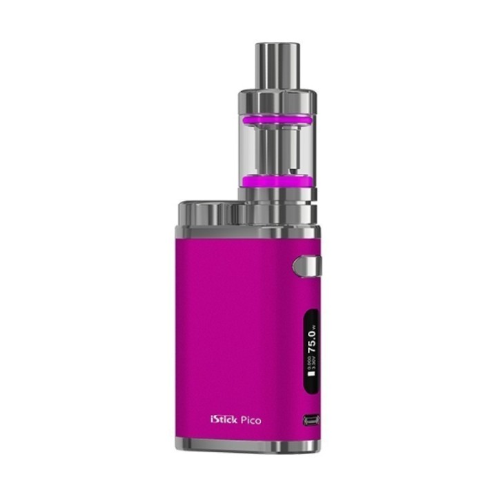 Eleaf iStick Pico Kit Pod Mod pembe, kompakt elektronik sigara cihazı