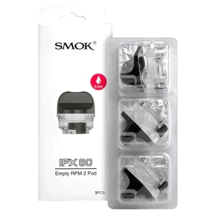 Smok IPX 80 Empty RPM 2 Pod Kartuş 3'lü Paket 5.5ml
