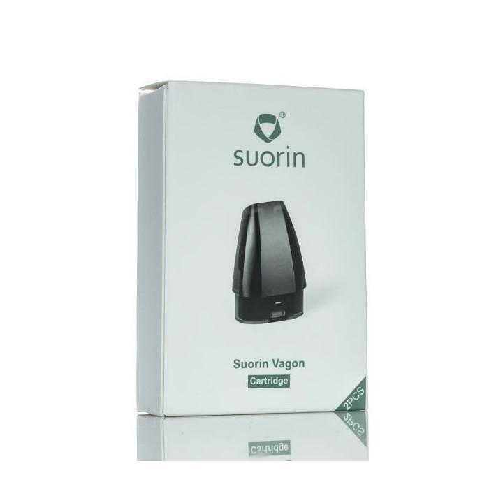 Suorin Vagon Kartuş 2'li Paket Siyah Yedek Pod Kartuşu