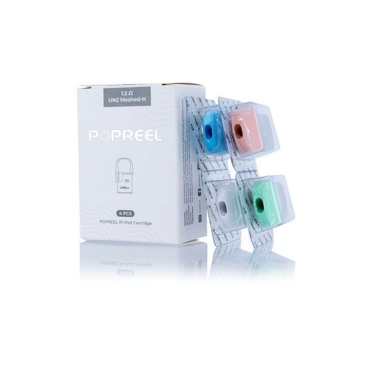 Uwell Popreel P1 Kartuş 4'lü Paket Renkli Pod Coil