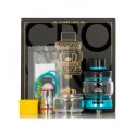 Uwell Crown V Kartuş seti, mavi ve yedek cam, bobin içerir.