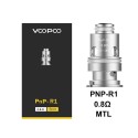 Voopoo PnP-R1 0.8ohm MTL Coil yedek parça kutusu ve metal coil.