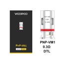 Voopoo PnP-VM1 0.3Ω Coil (Gümüş/Kırmızı) DTL Yedek Atomizer Başlık