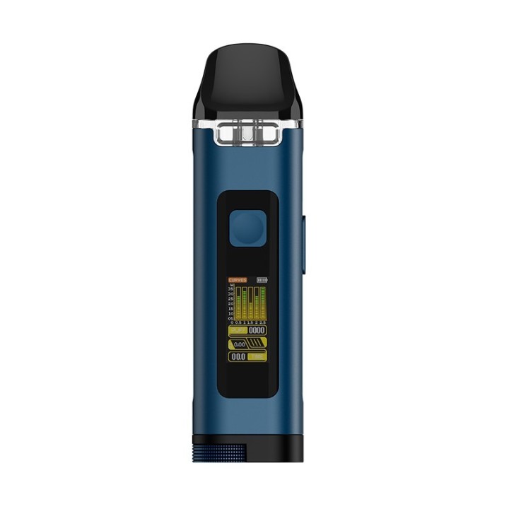 Uwell Crown D Pod Mod Mavi, Ekranlı, Elektronik Sigara Cihazı
