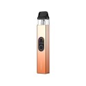 Vaporesso XROS 4 Pod Mod altın renk, şık dijital ekranlı elektronik sigara.