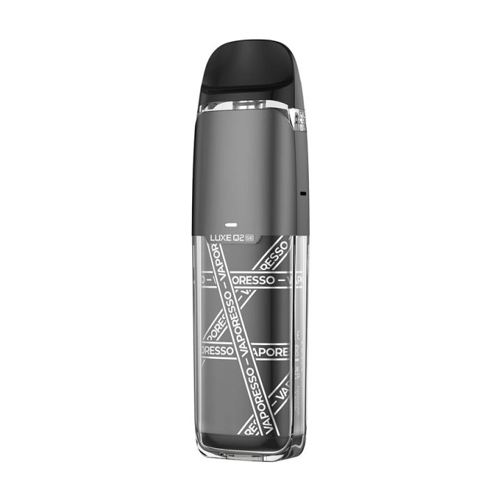 Vaporesso Luxe Q2 SE Pod Mod Gri, şık tasarımlı elektronik sigara cihazı.
