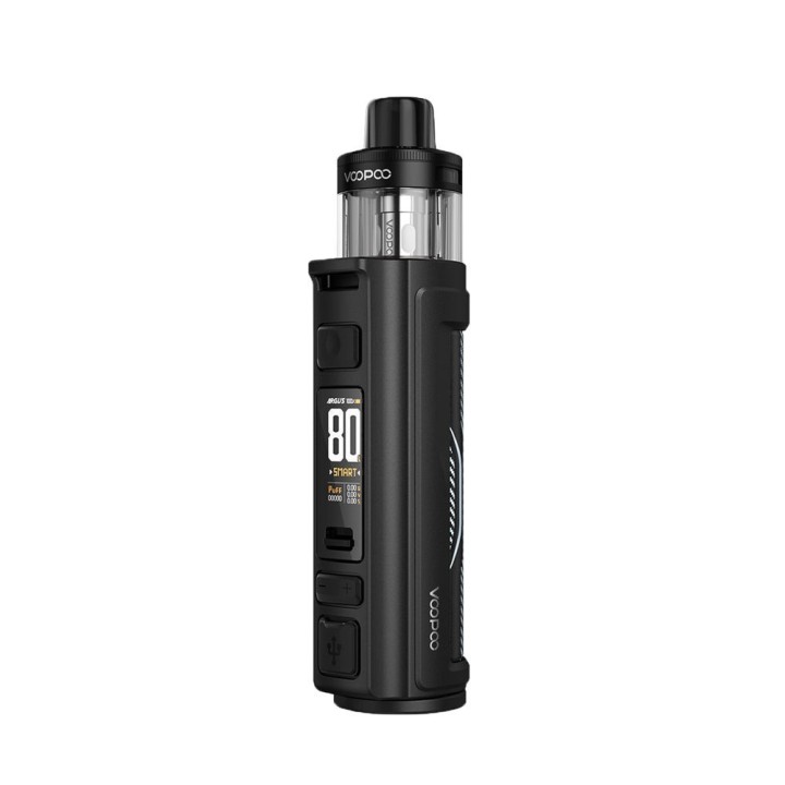 Voopoo Argus Pro 2 Pod Mod Siyah, 80W, Dijital Ekranlı Elektronik Sigara