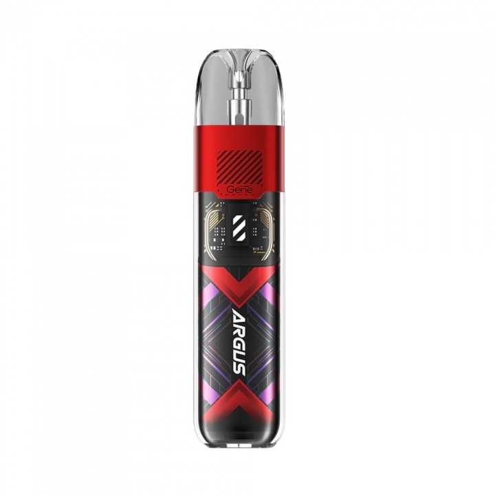 Voopoo Argus P1s Pod Mod Kırmızı Siyah, Şeffaf Görünüm