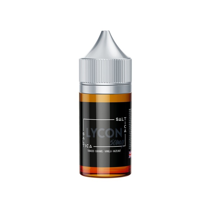 Saltica Lycon Salt Likit 50mg Tütün Karamel Vanilya Fındık Aromalı