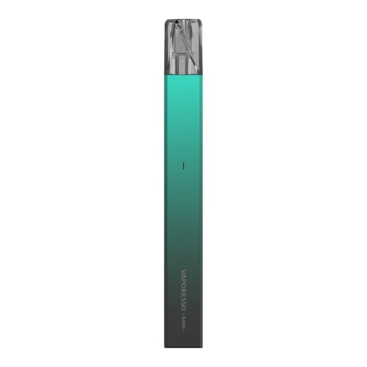Vaporesso Barr Pod Mod, Yeşil Gradyanlı, İnce Elektronik Sigara Cihazı