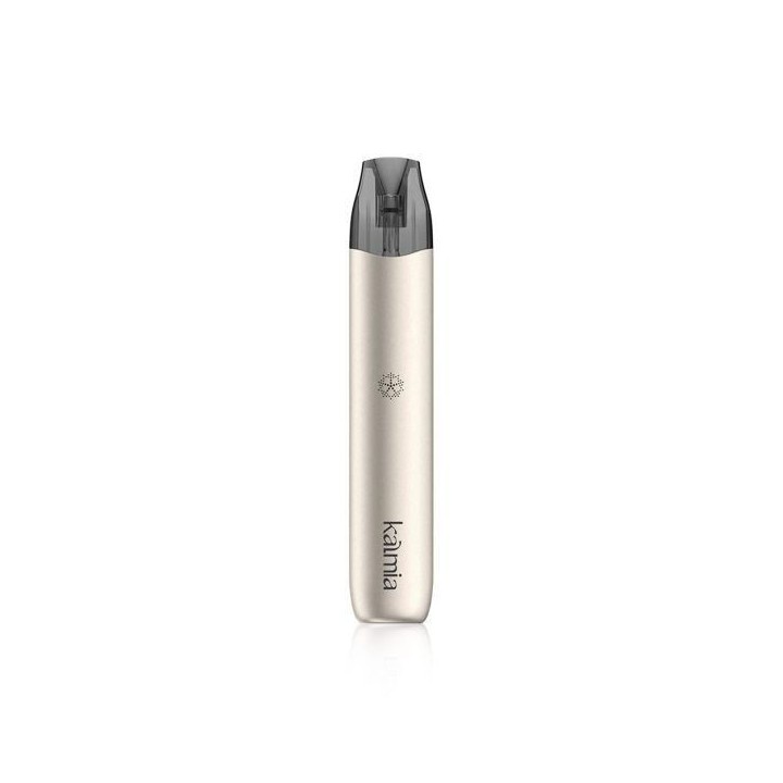 Uwell Kalmia Pod Mod gümüş renkli, şık ve kompakt elektronik sigara.