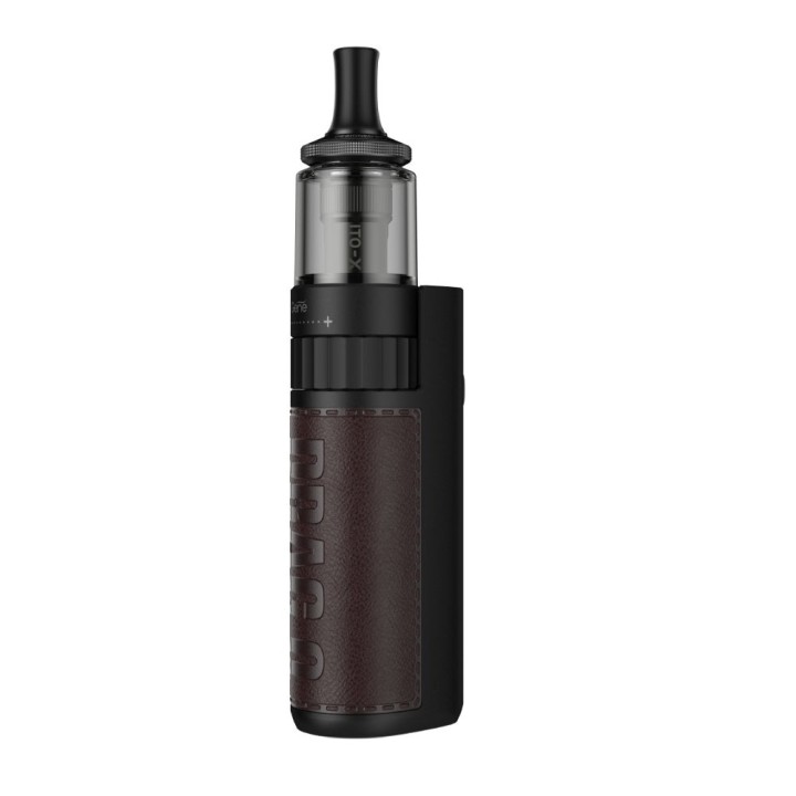 Voopoo Drag Q Pod Mod Siyah Kahverengi Deri Kaplama Elektronik Sigara