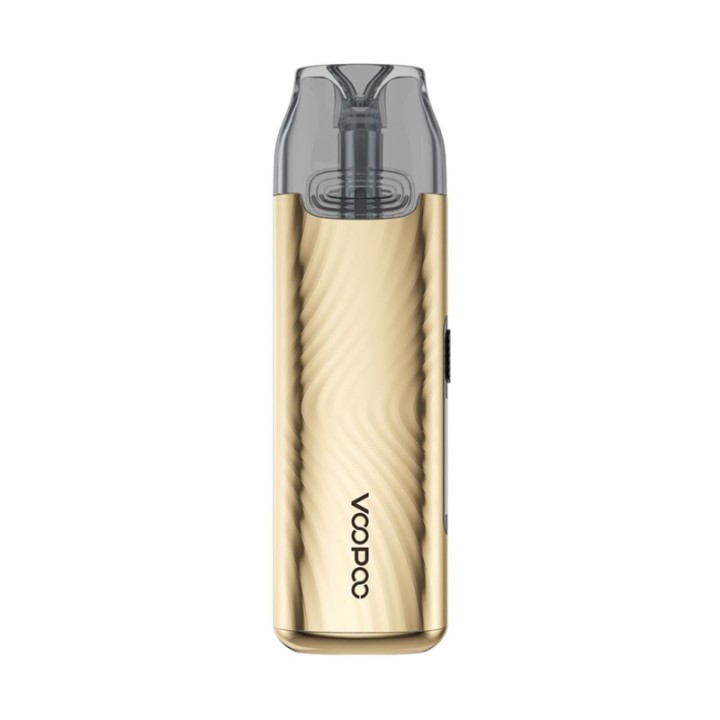 Voopoo V.THRU Pro Pod Mod Altın renkli, dalgalı desenli elektronik sigara