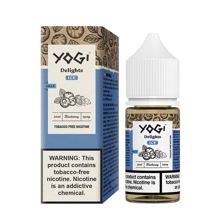 Yogi Delights Blueberry Ice Salt Likit 30ml 24mg Nikotin