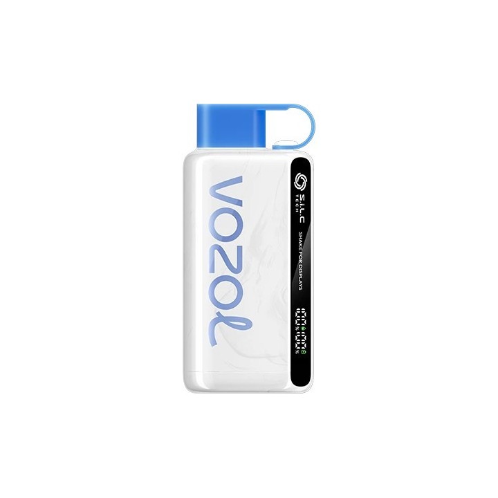 Vozol Star 12000 Kullan At Beyaz Mavi Dijital Ekranlı Tek Kullanımlık