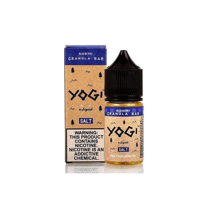 Yogi Blueberry Granola Bar Salt Likit E-Likit Şişe ve Kutusu