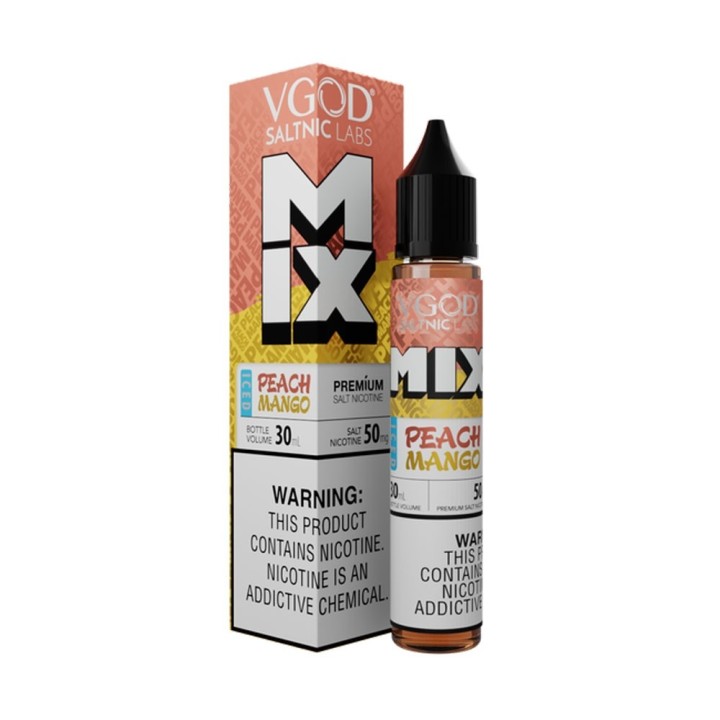 VGOD Peach Mango Mix Iced Salt Likit 30ml 50mg Nikotin