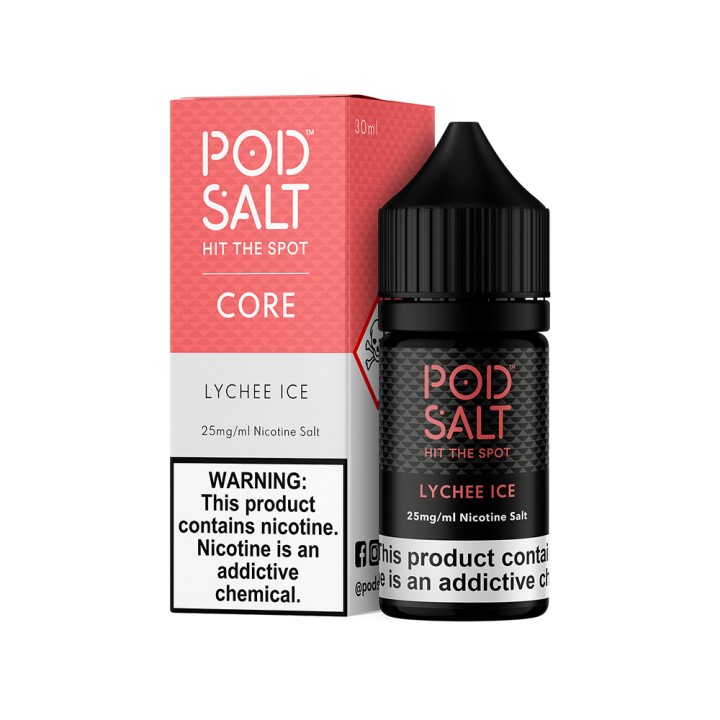 Pod Salt Lychee Ice Salt Likit 25mg/ml Nikotinli E-Likit