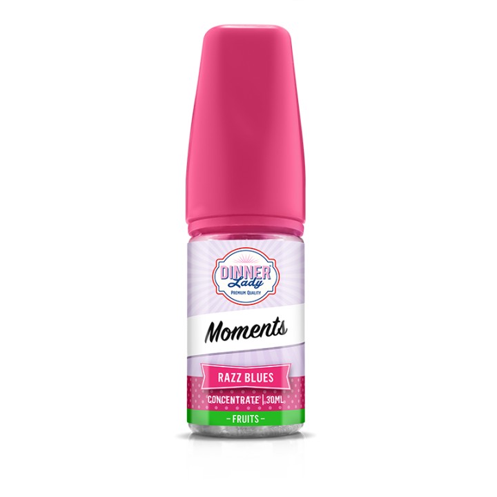 Dinner Lady Moments Razz Blues Salt Likit Konsantre 30ml Meyveli