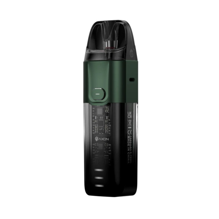 Vaporesso Luxe X Pod Mod Yeşil Siyah, Şeffaf Gövdeli Elektronik Sigara