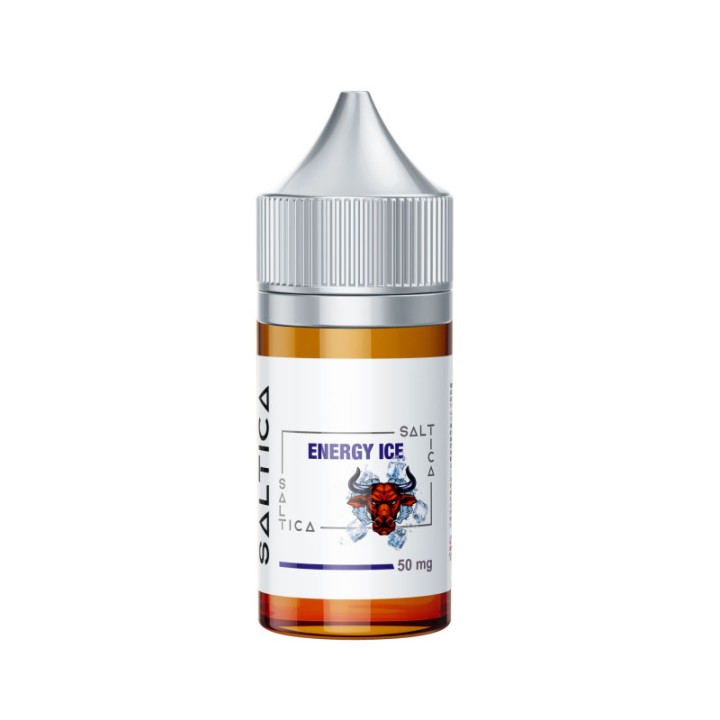 Saltica Energy Ice Salt Likit 50 mg, enerji aromalı soğuk likit.