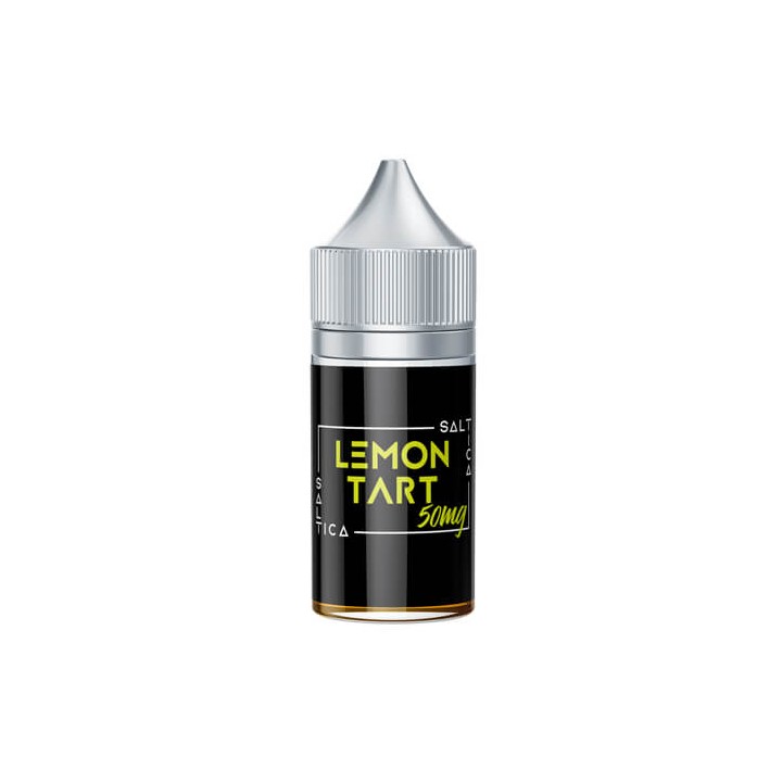 Saltica Lemon Tart Salt Likit 50mg Siyah Şişe