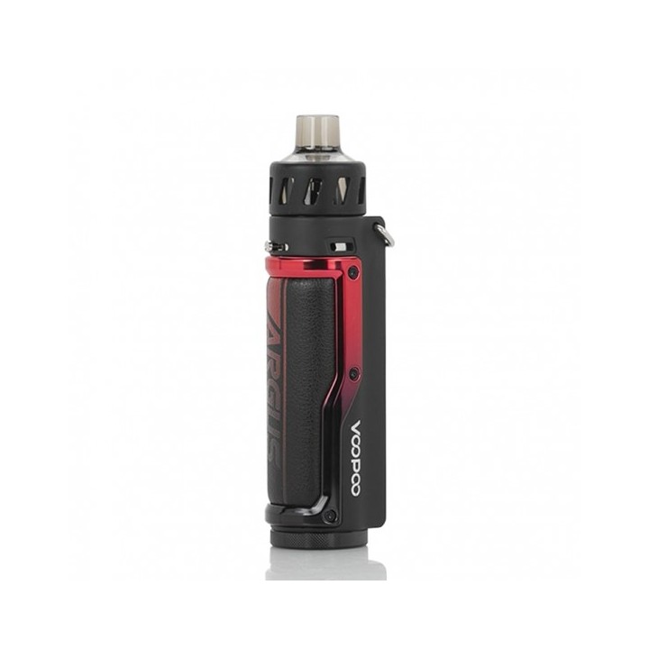 Voopoo Argus Pro Pod Mod Siyah Kırmızı, Deri Tutuşlu Elektronik Sigara