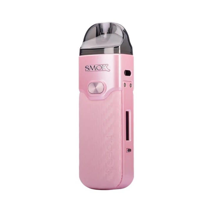 Smok Nord GT Pod Mod pembe renkli, şık ve kompakt elektronik sigara cihazı.