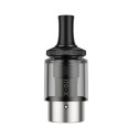 Voopoo ITO X Kartuş tankı, şeffaf cam ve siyah/metal detaylı.