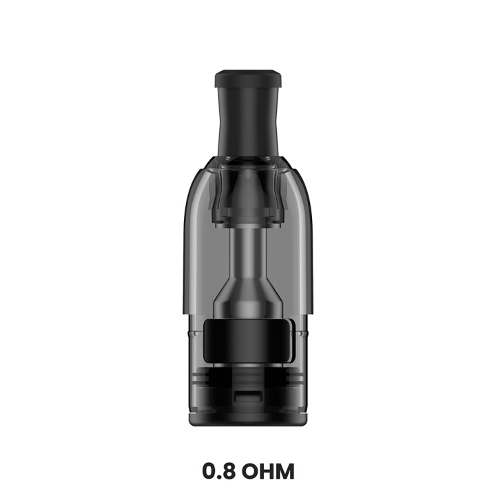 GeekVape Wenax M1 Kartuş 0.8 Ohm Şeffaf Siyah Yedek Pod