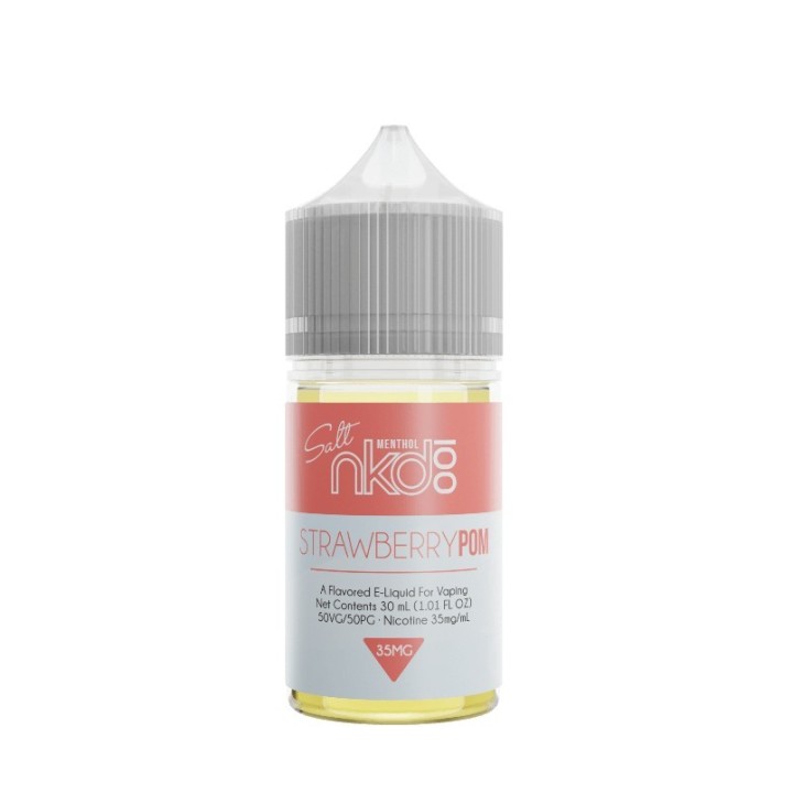 NKD Salt Likit Strawberry Pom Mentol 35mg E-Likit Şişesi