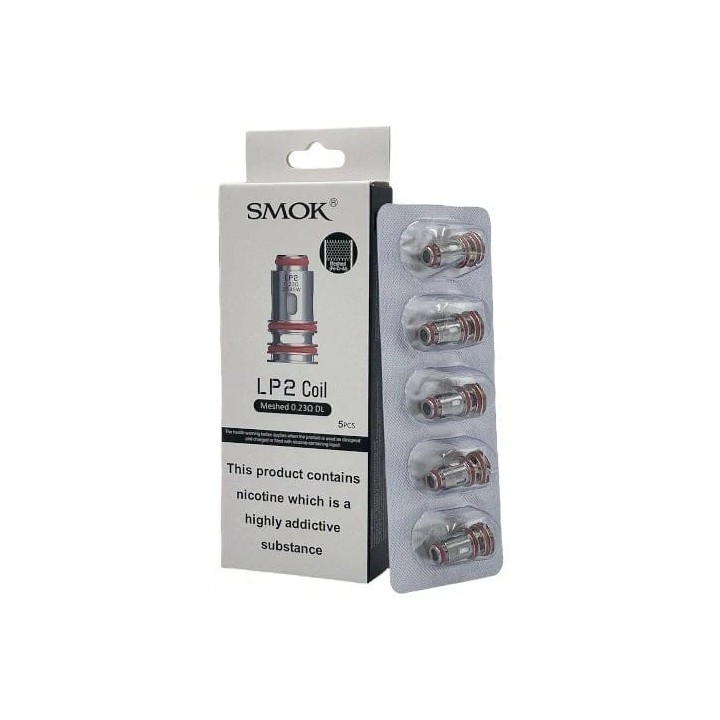 SMOK LP2 Coil Meshed 0.23Ω DL 5'li paket yedek bobin.